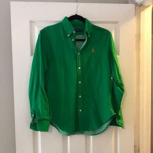 Ralph Lauren Button-Down Shirt, Size S